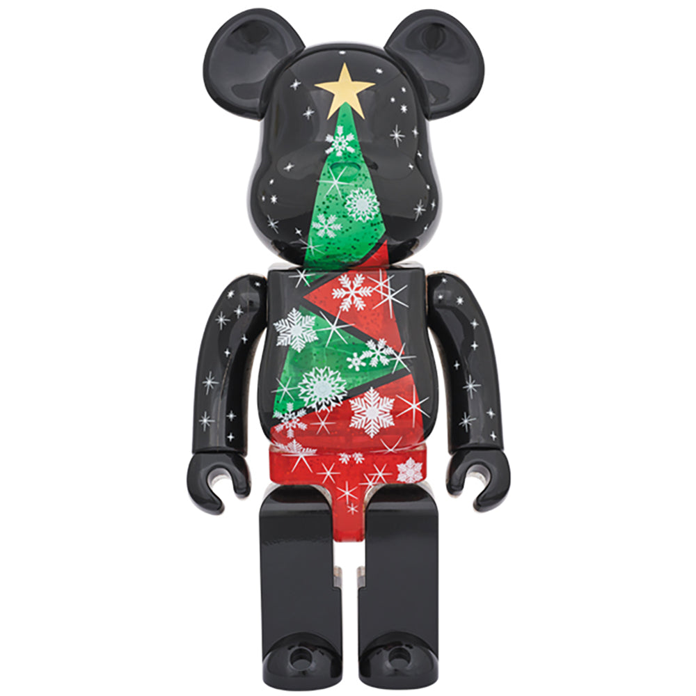 2017 Xmas BE@RBRICK 100％ & 400％セット Stained-glass tree Ver.2_2