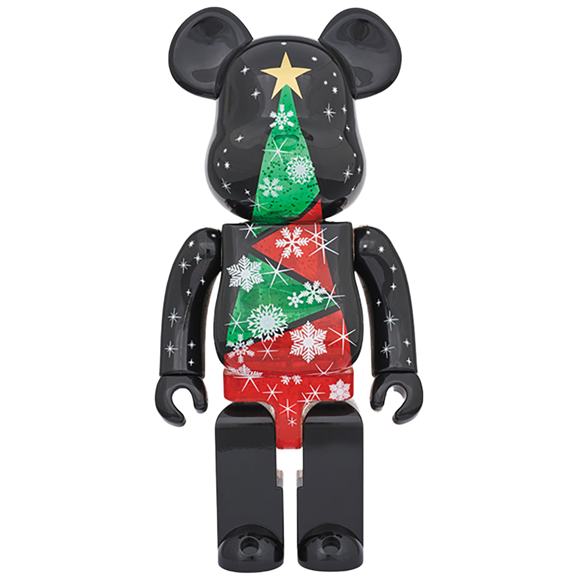 2017 Xmas BE@RBRICK 100％ & 400％セット Stained-glass tree Ver.2
