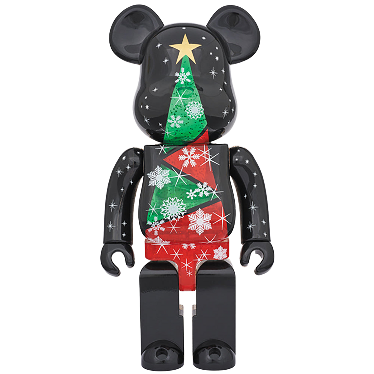 2017 Xmas BE@RBRICK 100％ & 400％セット Stained-glass tree Ver.2