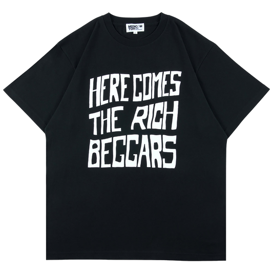 THE RICH BEGGARS “HERE COMES THE RICH BEGGARS” T-SHIRT