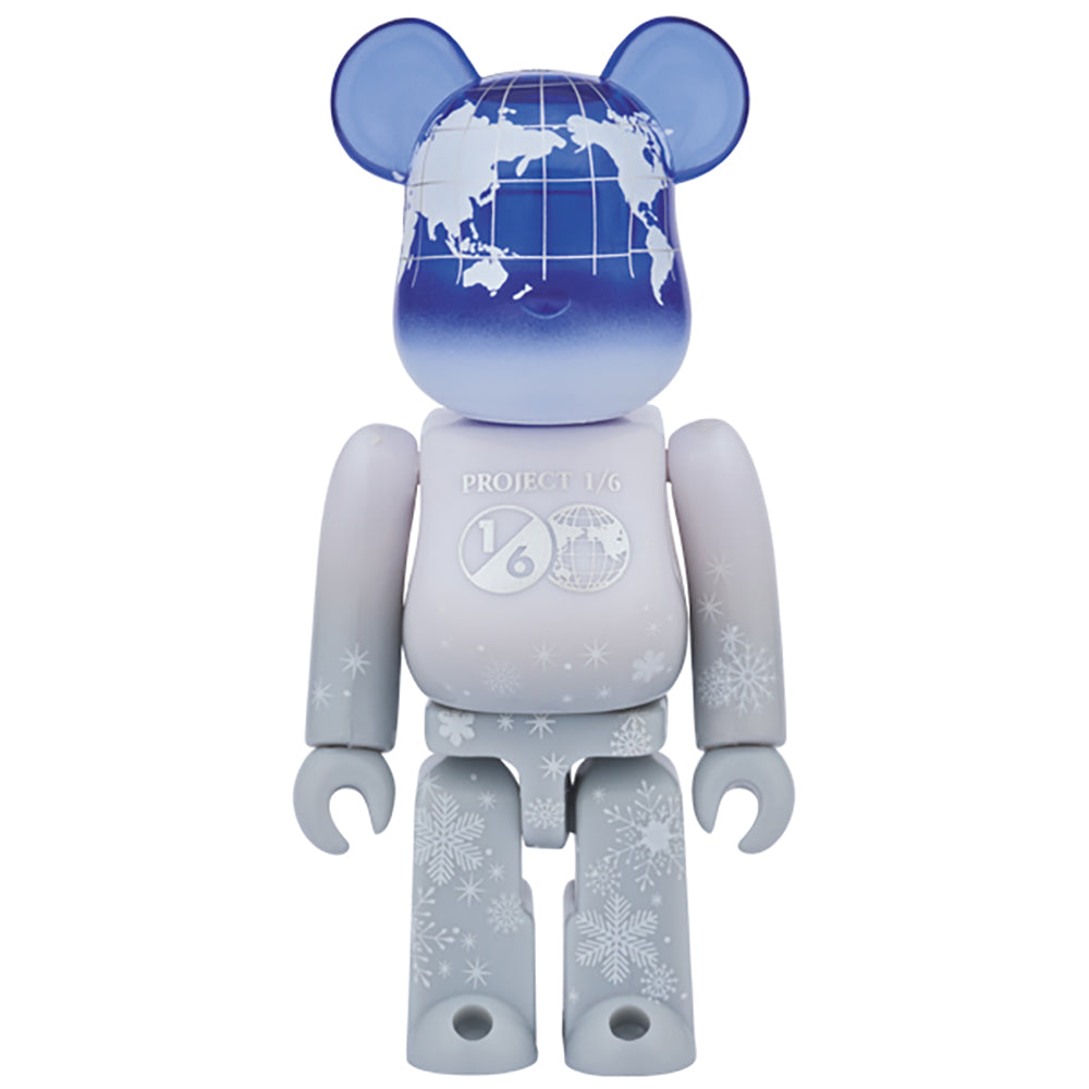 BE@RBRICK EARTH（VOLCANO RED / SNOW WHITE）100％_3