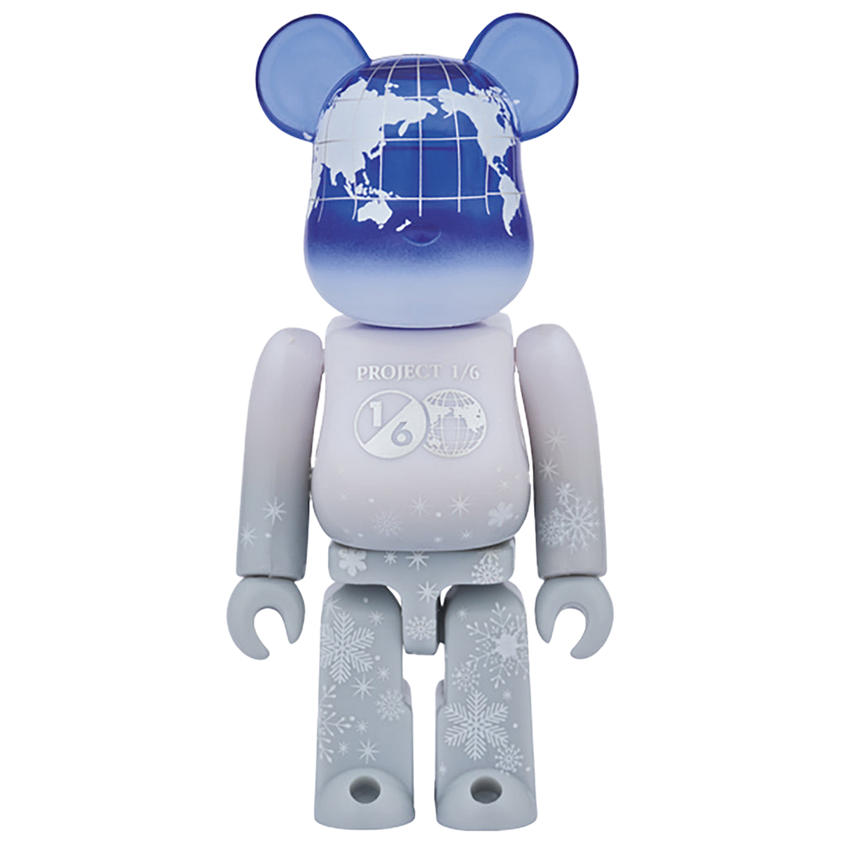 BE@RBRICK EARTH（VOLCANO RED / SNOW WHITE）100％