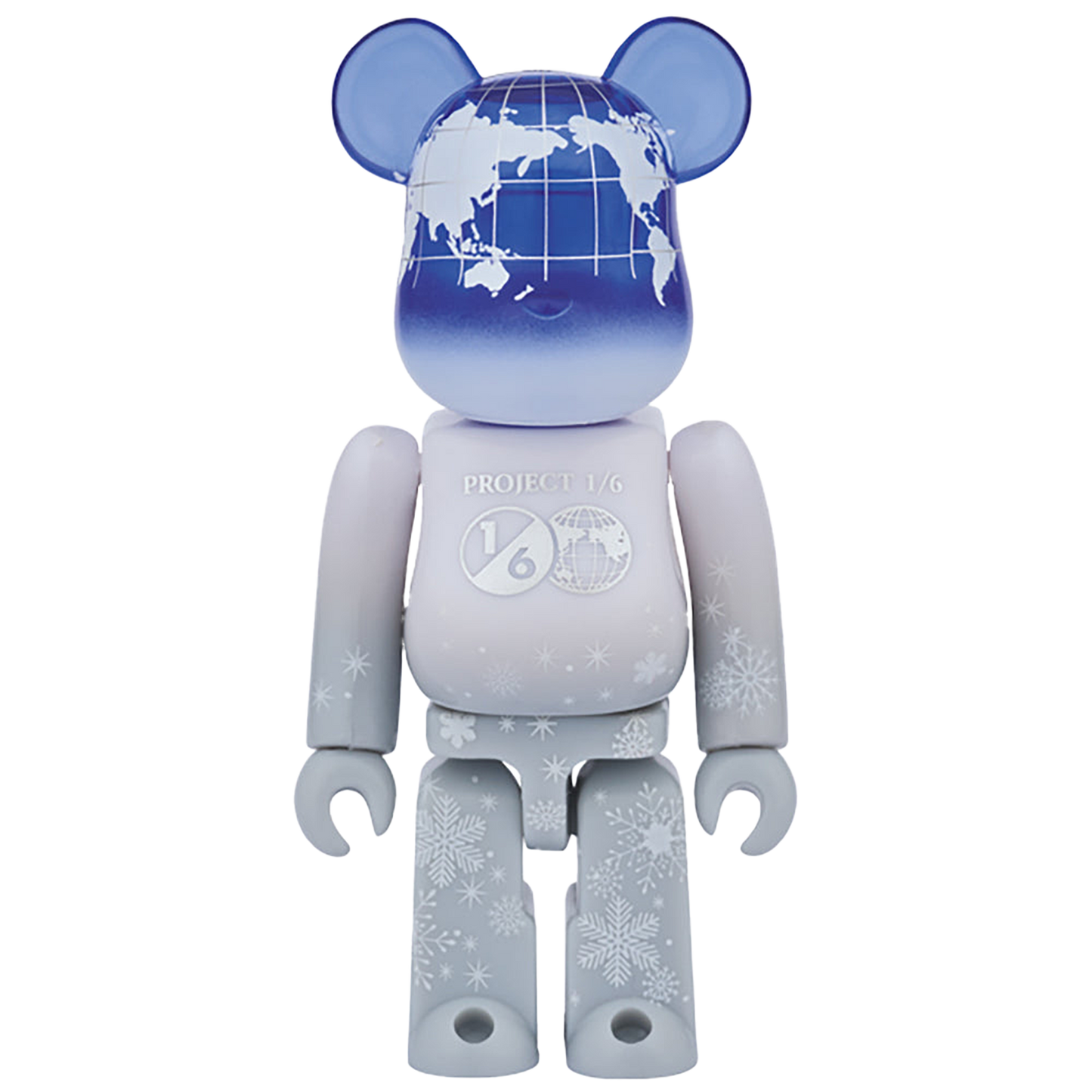 BE@RBRICK EARTH（VOLCANO RED / SNOW WHITE）100％