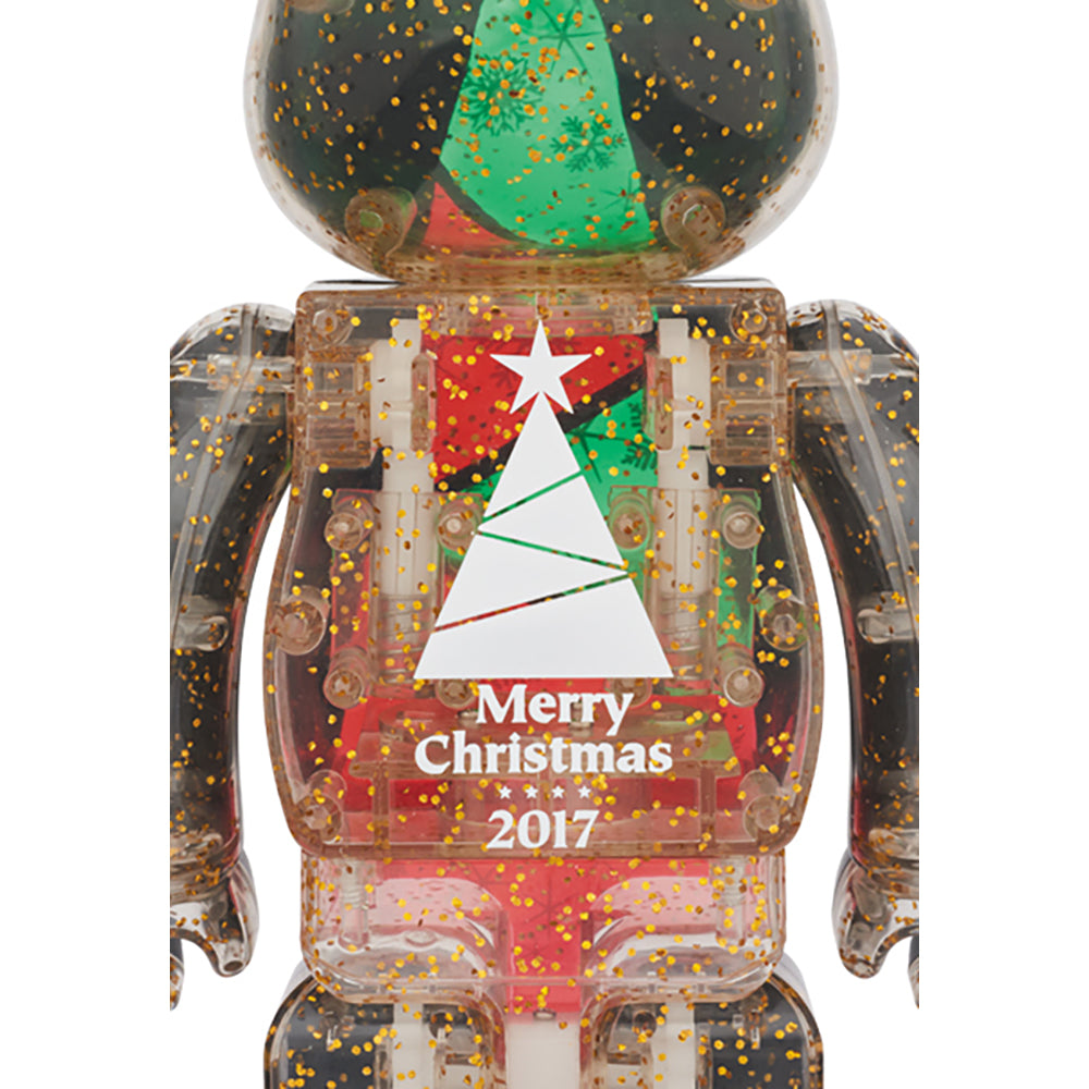 2017 Xmas BE@RBRICK 100％ & 400％セット Stained-glass tree Ver.2_3