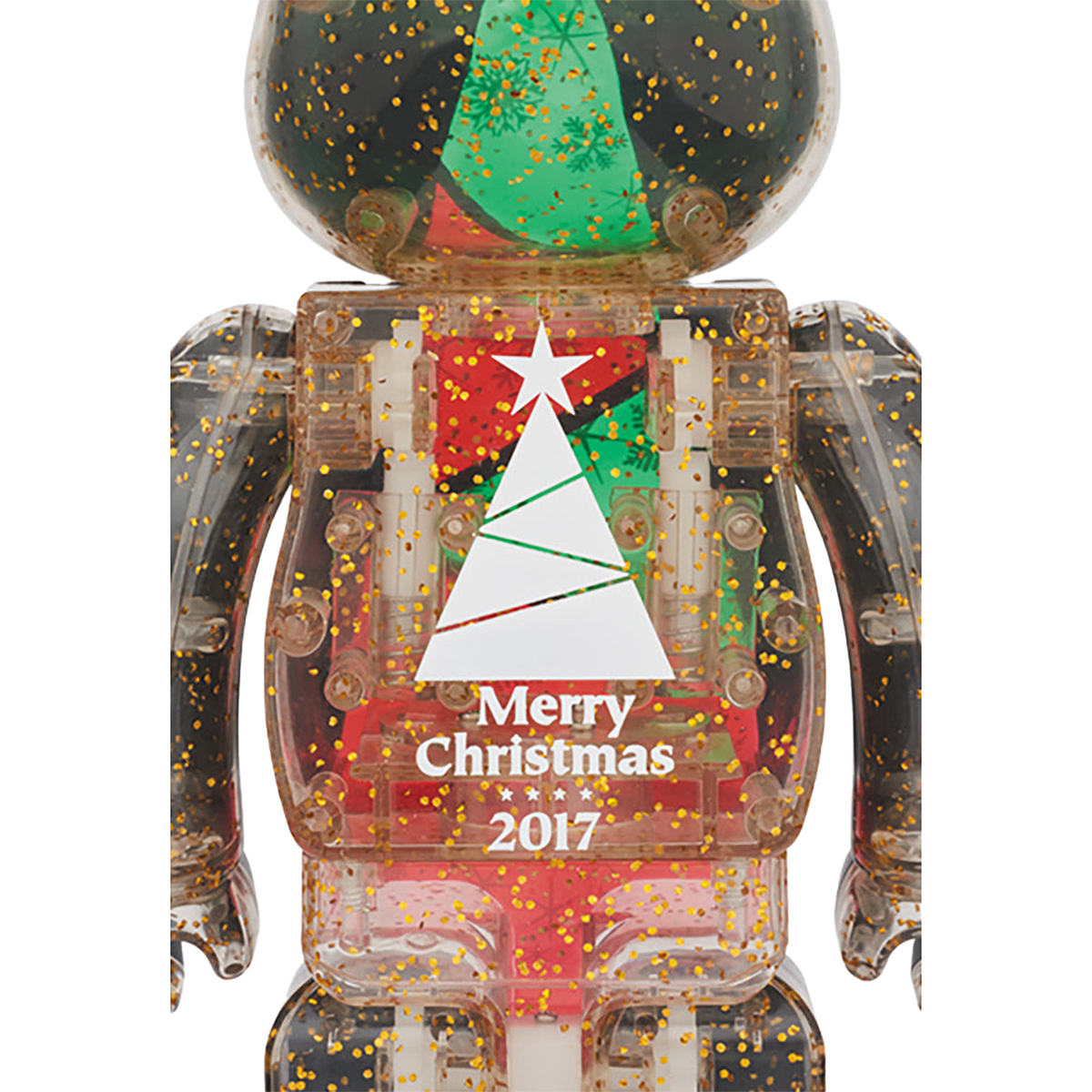 2017 Xmas BE@RBRICK 100％ & 400％セット Stained-glass tree Ver.2