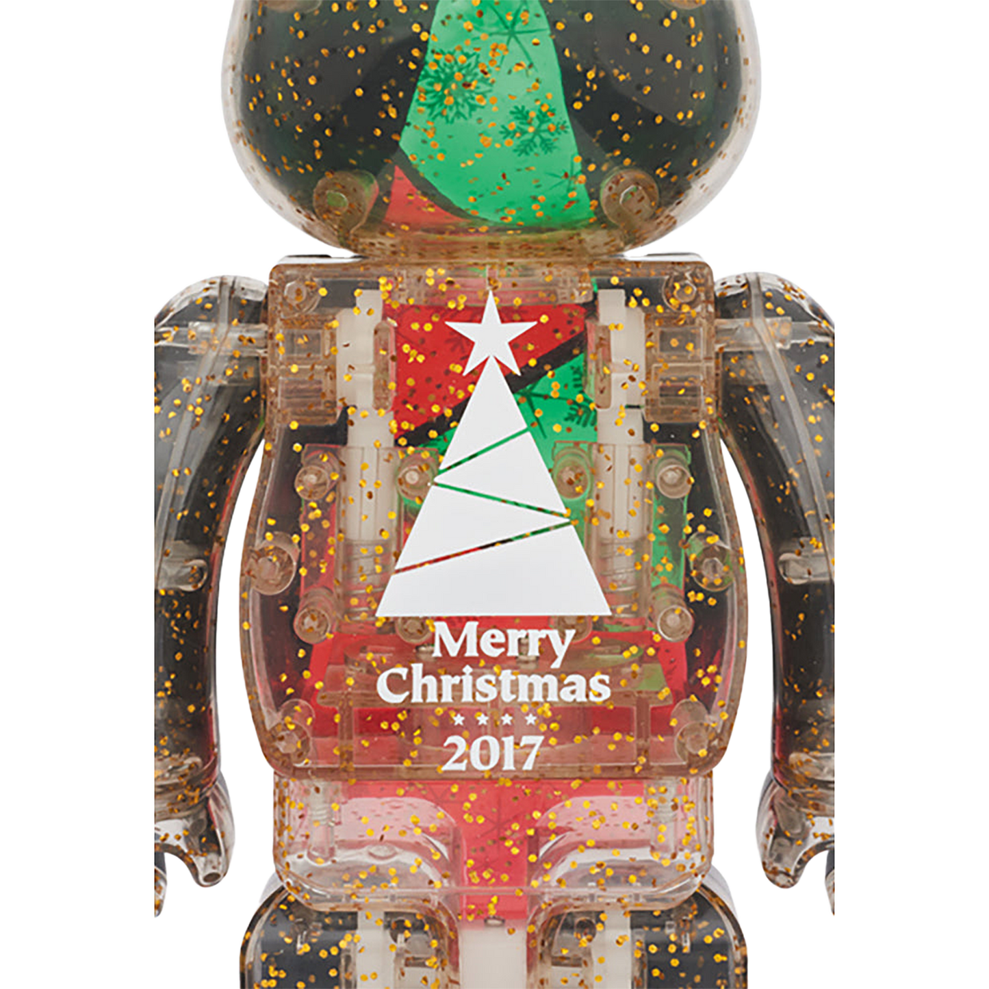 2017 Xmas BE@RBRICK 100％ & 400％セット Stained-glass tree Ver.2