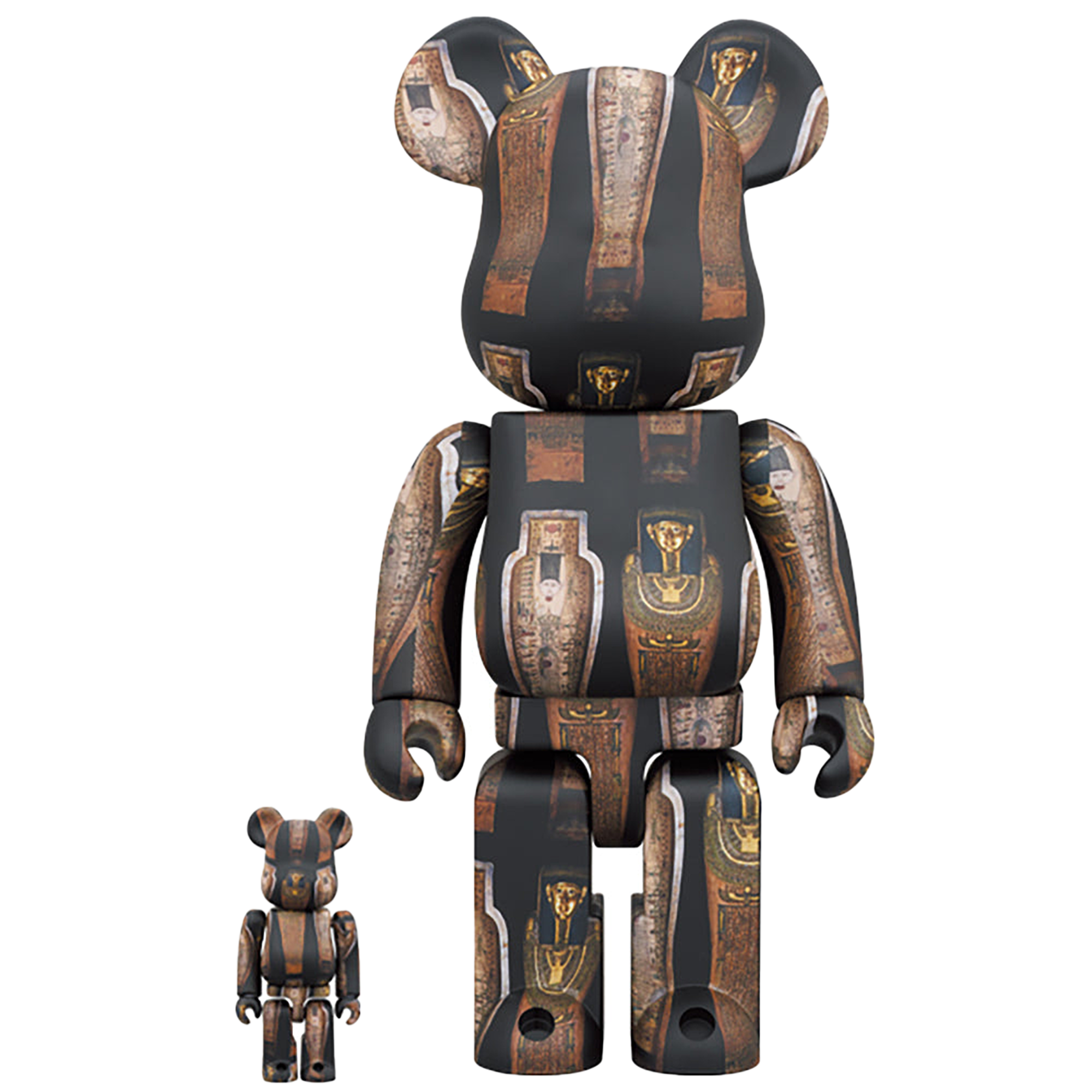 The British Museum BE@RBRICK 「Coffin of Hornedjitef」100％ & 400％