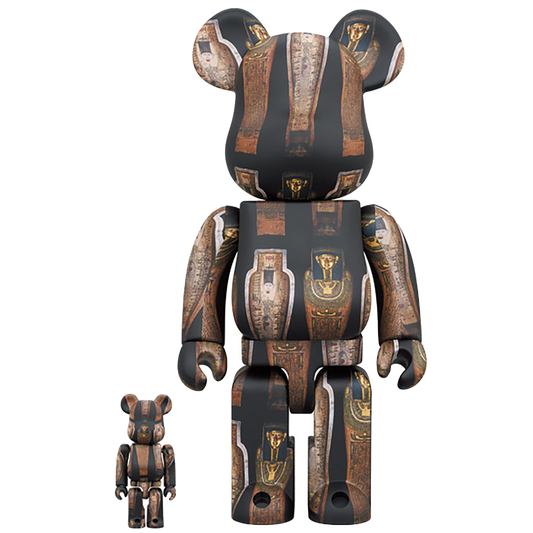 The British Museum BE@RBRICK 「Coffin of Hornedjitef」100％ & 400％