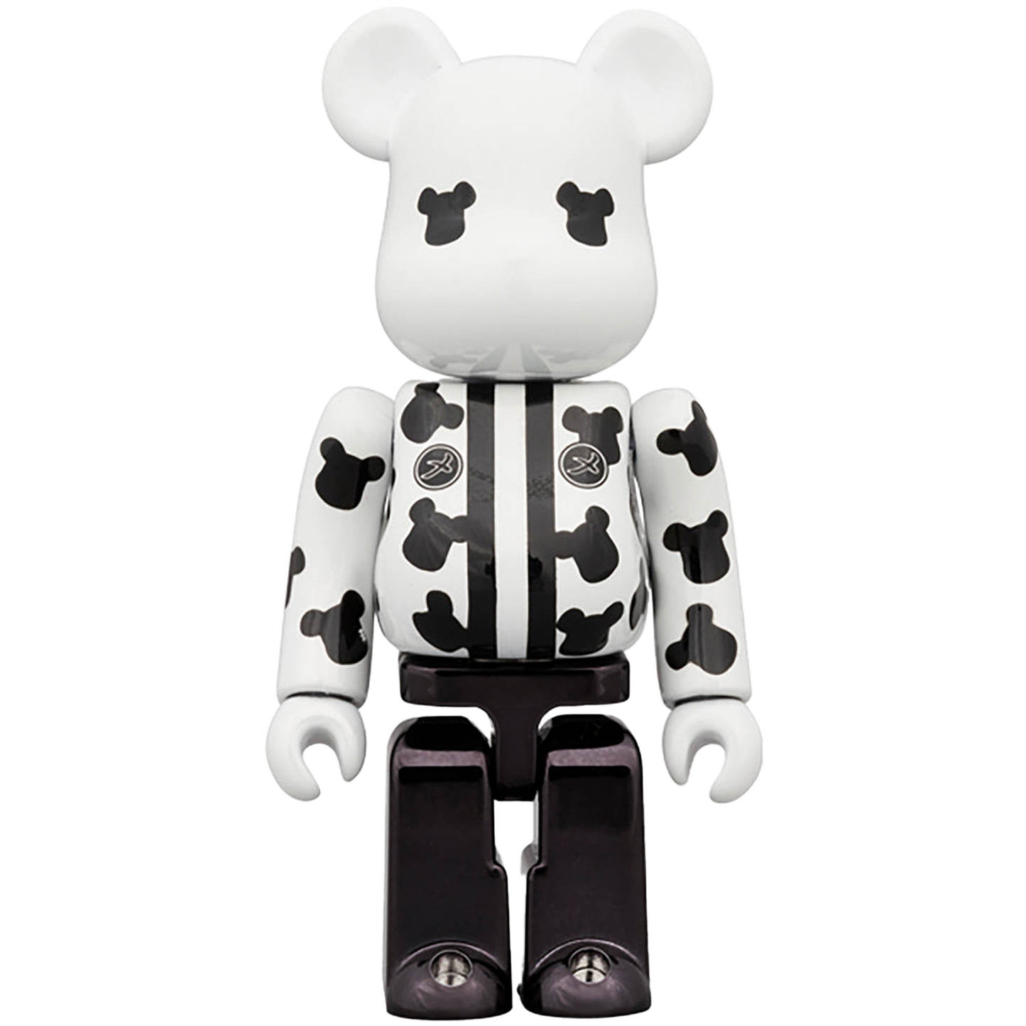 BE@RBRICK メ組 はっぴ 白メッキ 100％