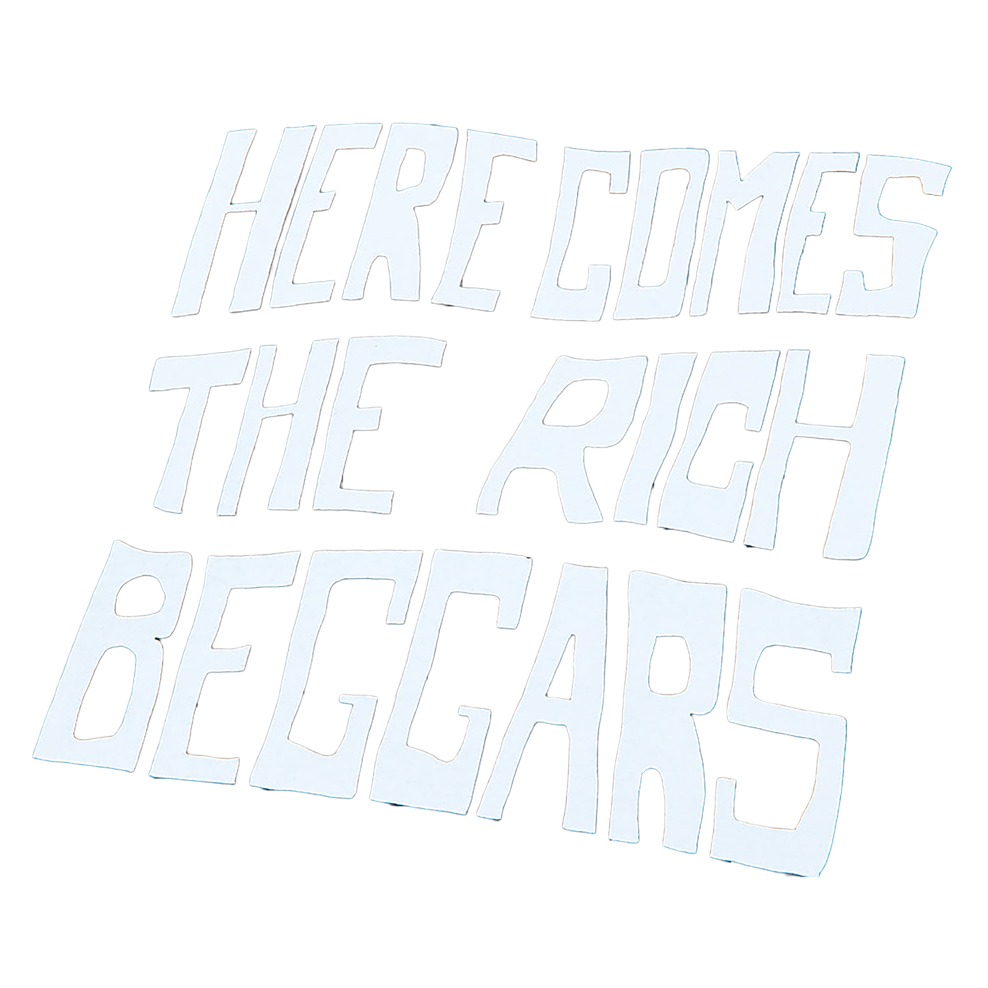 THE RICH BEGGARS “HERE COMES THE RICH BEGGARS” T-SHIRT