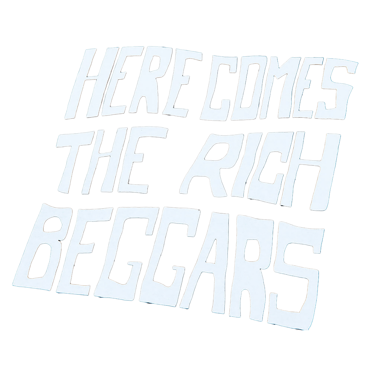 THE RICH BEGGARS “HERE COMES THE RICH BEGGARS” T-SHIRT