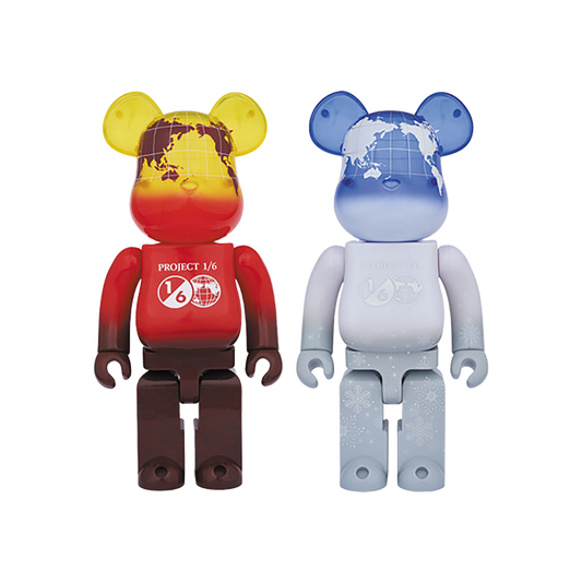 BE@RBRICK EARTH （VOLCANO RED / SNOW WHITE） 400％