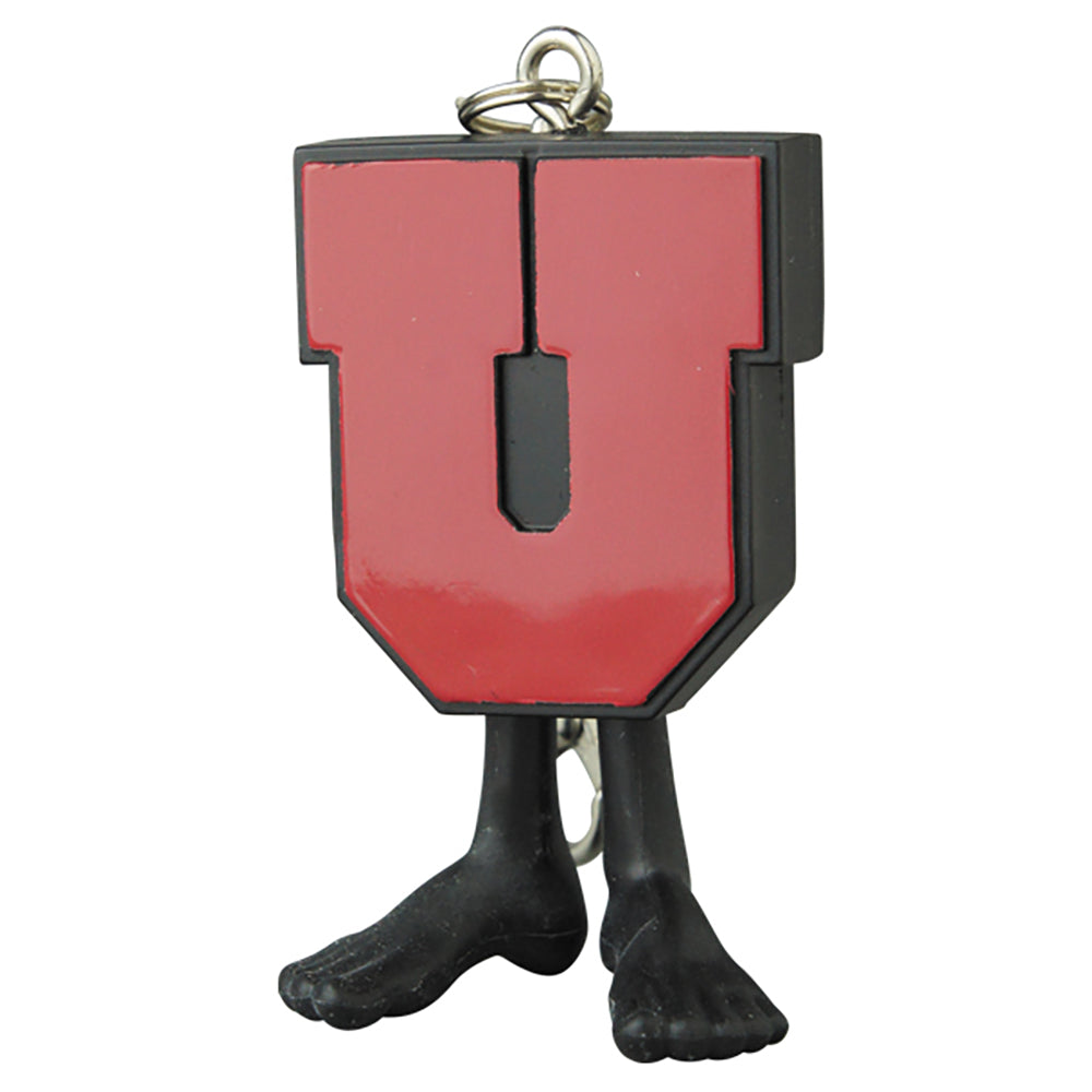 UNDEFEATED U-MAN KEYCHAIN BLACK×RED/PURPLE×YELLOW/BLACK/ OLIVE/GOLD CHROME/CHROME_1