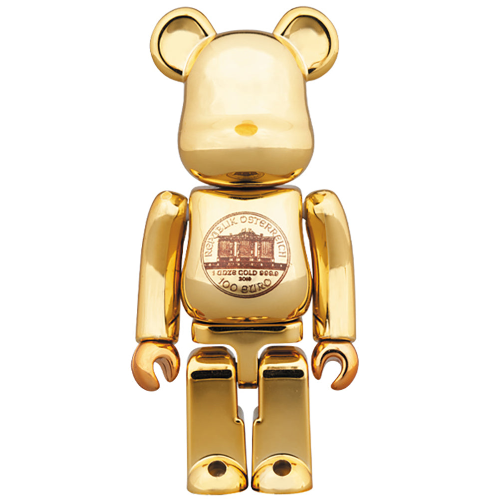 BE@RBRICK付きウィーン金貨 ハーモニー1/25 オンスコインペンダント_0