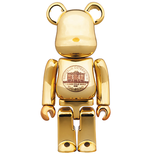 BE@RBRICK付きウィーン金貨 ハーモニー1/25 オンスコインペンダント