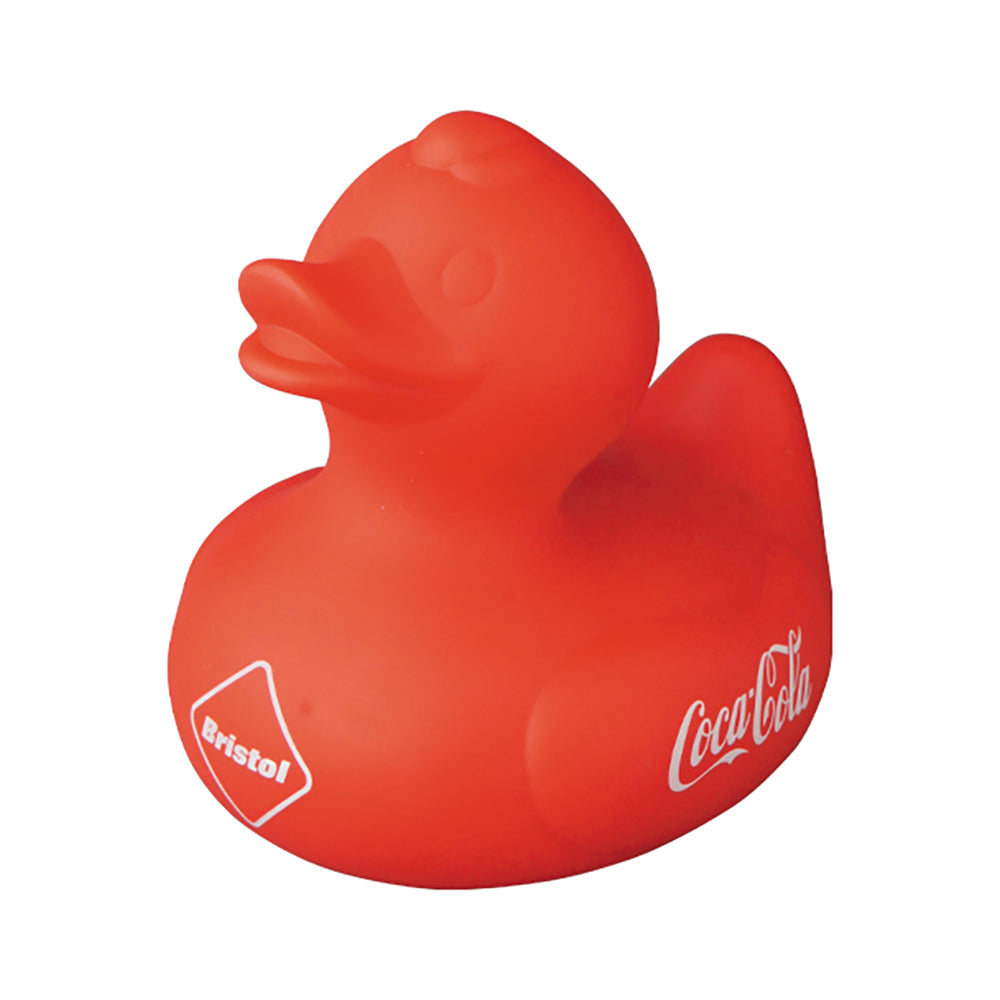 COCA-COLA × F.C.Real Bristol RUBBER DUCK RED/BLACK_1