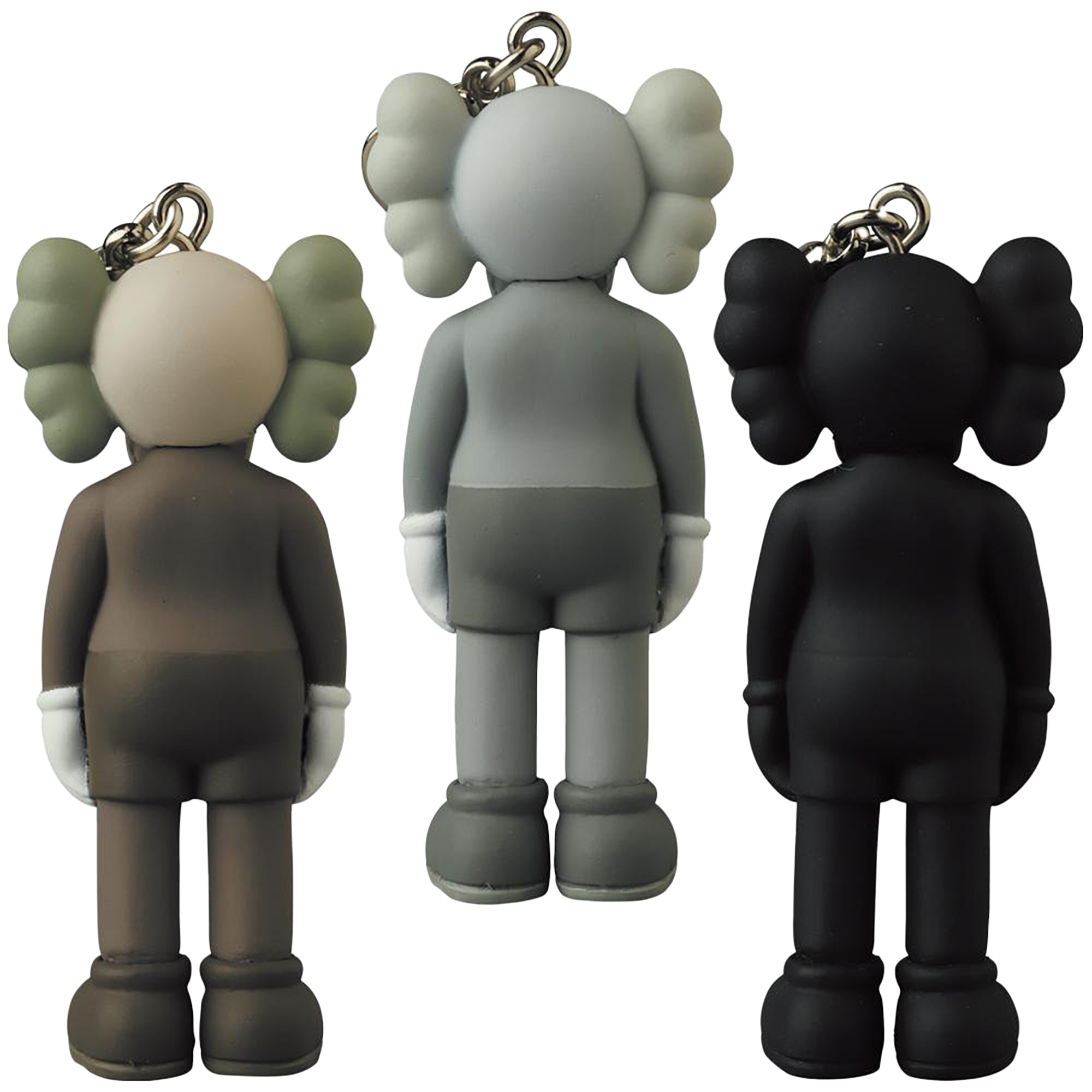 KAWS COMPANION KEYHOLDER BROWN/GREY/BLACK