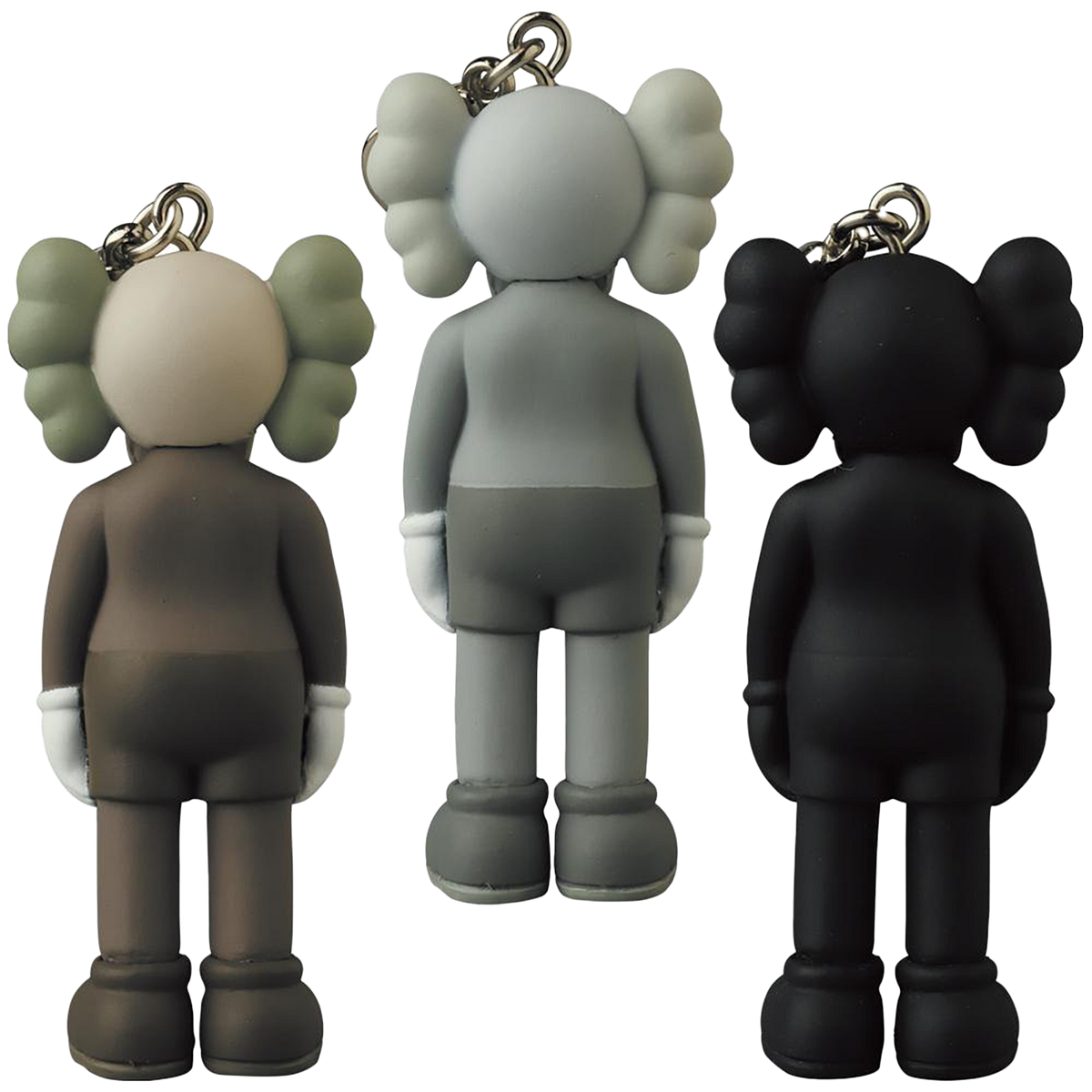 KAWS COMPANION KEYHOLDER BROWN/GREY/BLACK