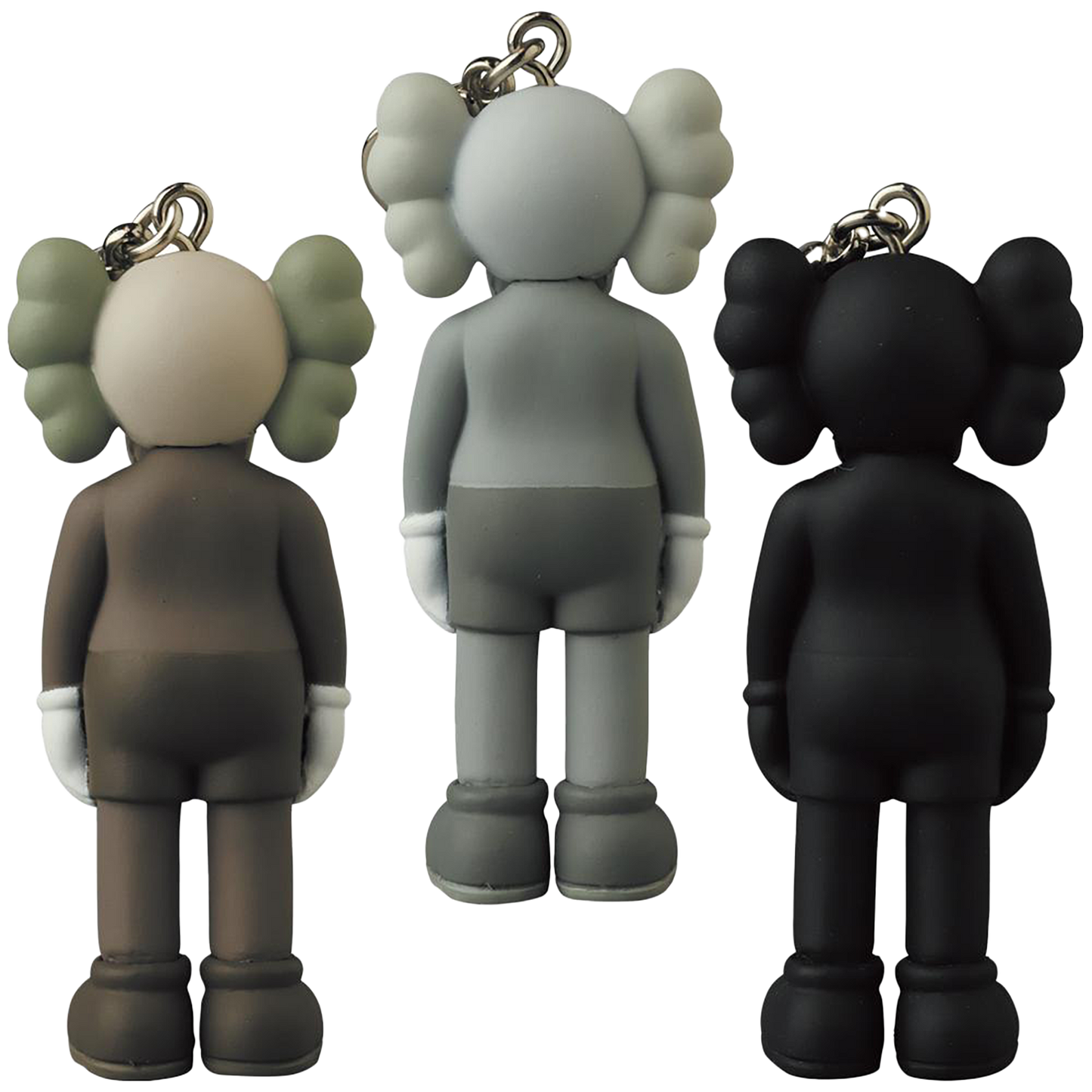 KAWS COMPANION KEYHOLDER BROWN/GREY/BLACK