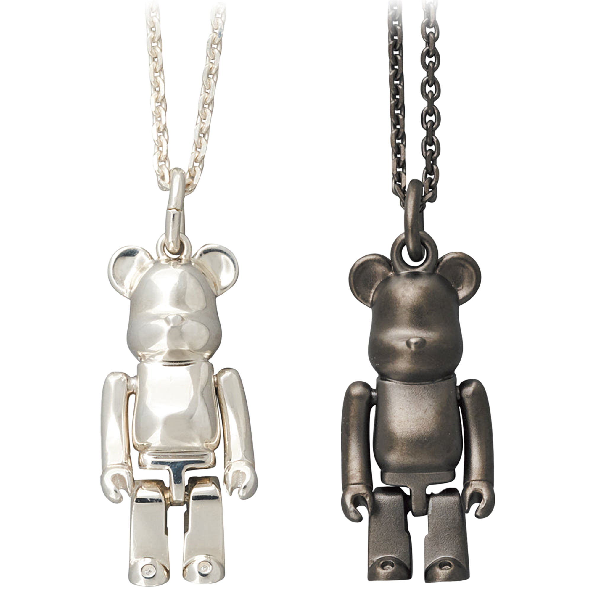 IVXLCDM × BE@RBRICK Charm necklace(SILVER／BLACK)