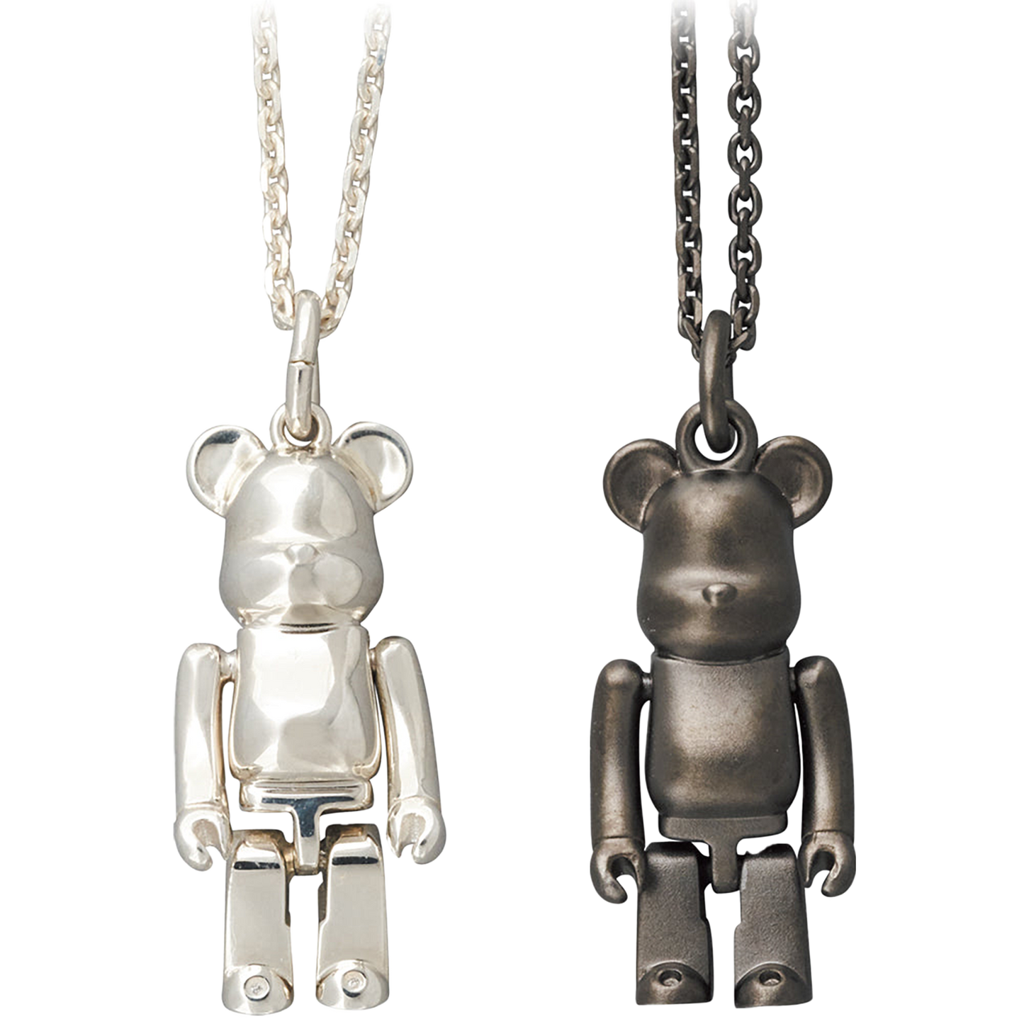 IVXLCDM × BE@RBRICK Charm necklace(SILVER／BLACK)