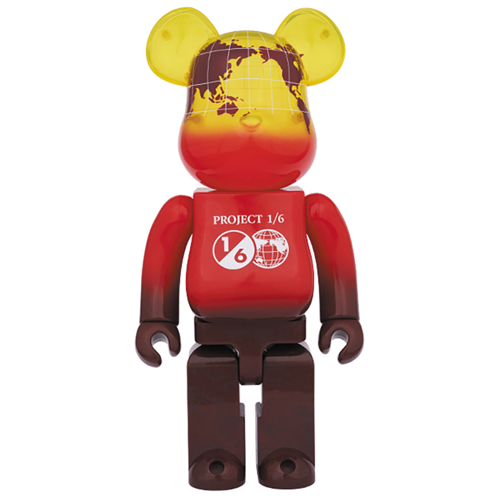 BE@RBRICK EARTH （VOLCANO RED / SNOW WHITE） 400％_1