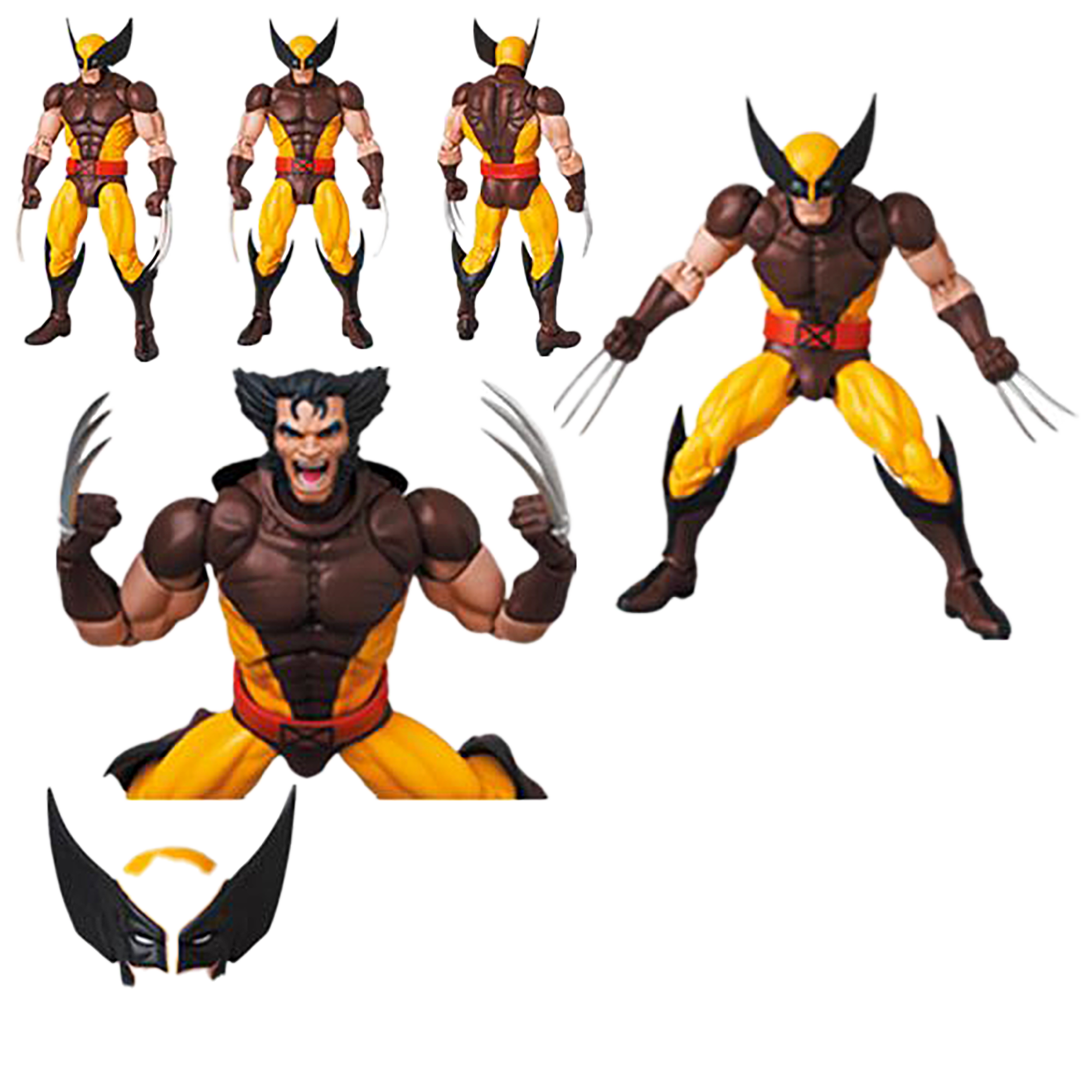 MAFEX WOLVERINE（BROWN COMIC Ver.）