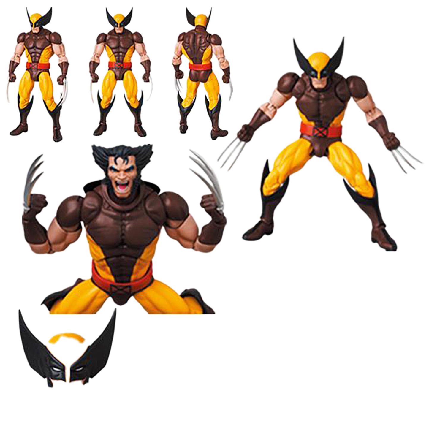 MAFEX WOLVERINE（BROWN COMIC Ver.）
