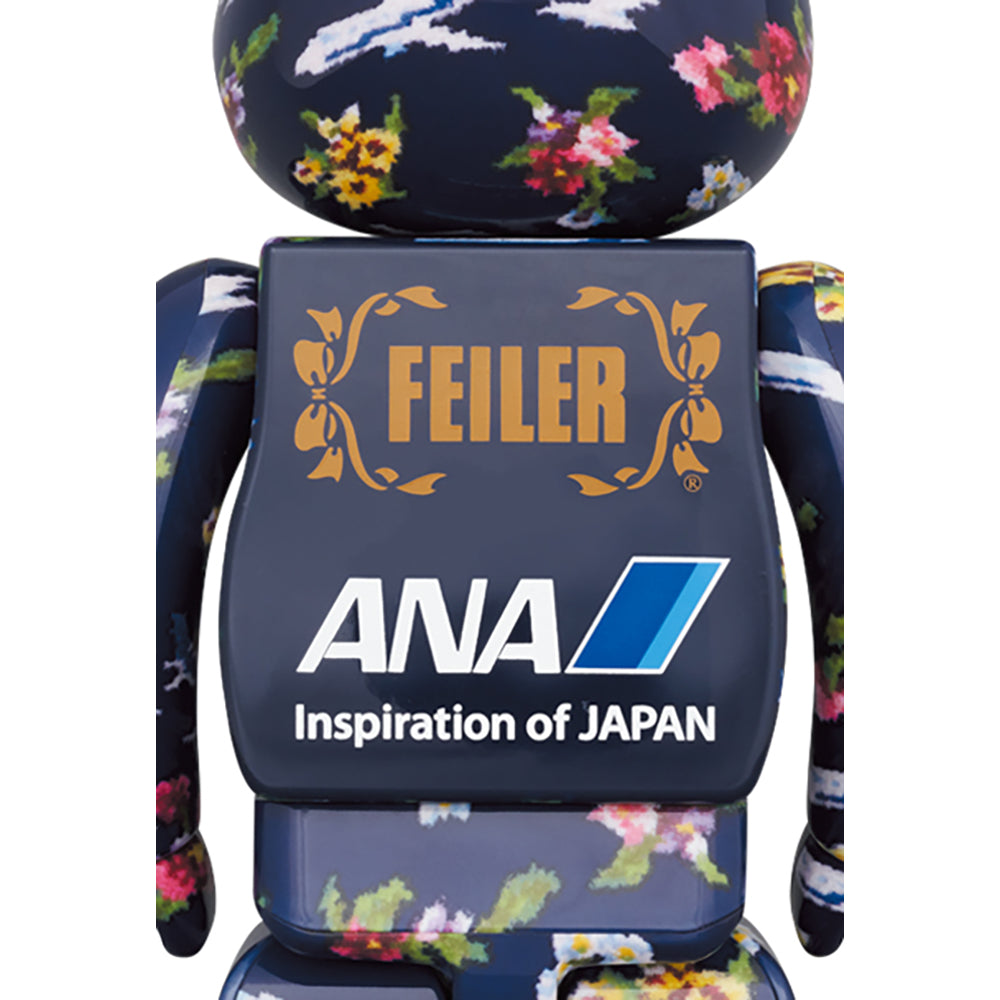 〈ANAオリジナル〉 FEILER × BE@RBRICK for ANA ANAマイディアリー 100％ & 400％_3