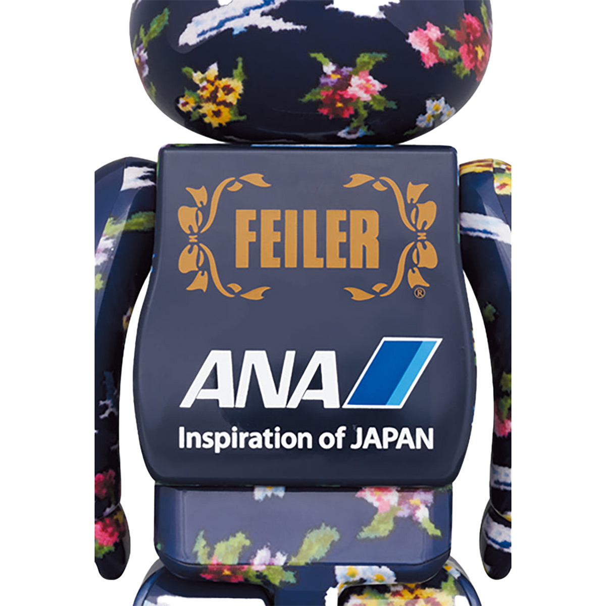 〈ANAオリジナル〉 FEILER × BE@RBRICK for ANA ANAマイディアリー 100％ & 400％