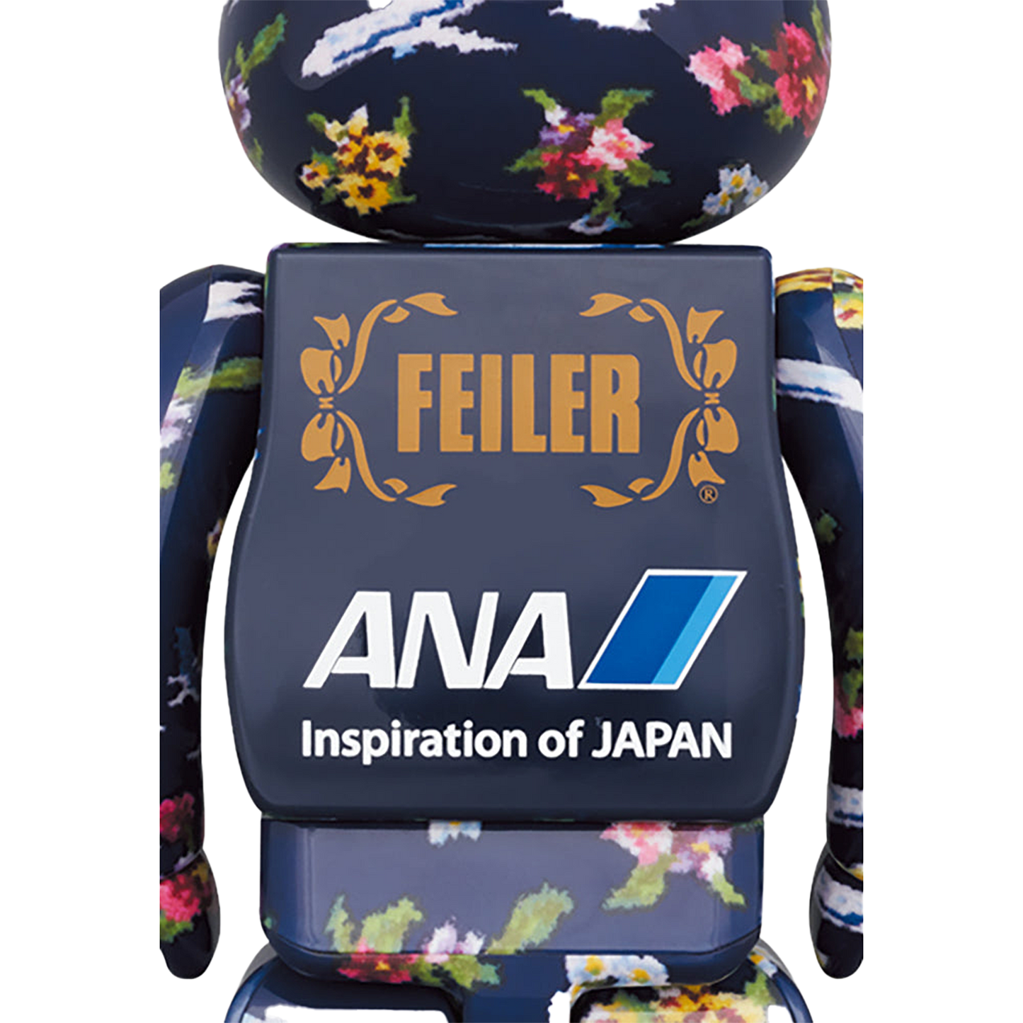 〈ANAオリジナル〉 FEILER × BE@RBRICK for ANA ANAマイディアリー 100％ & 400％