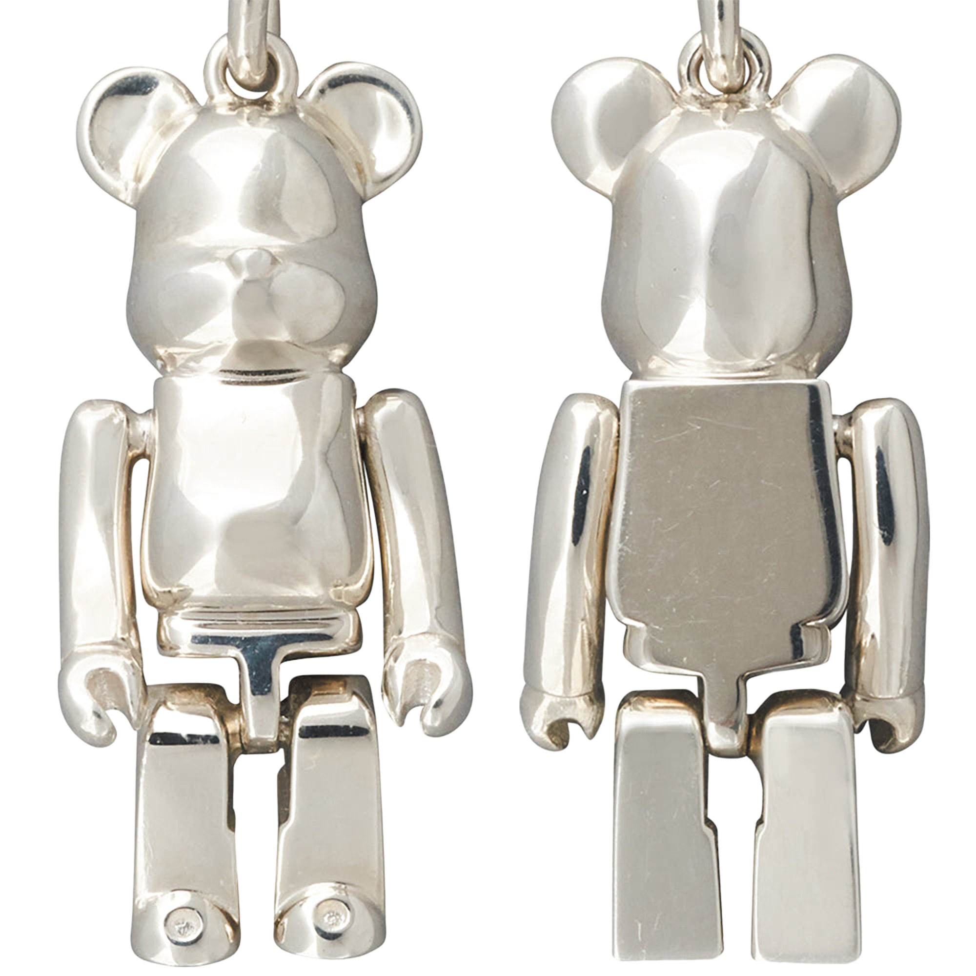 IVXLCDM × BE@RBRICK Charm necklace(SILVER／BLACK)