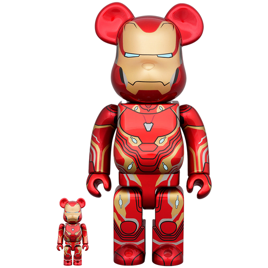 BE@RBRICK IRON MAN MARK 50 100％ & 400％