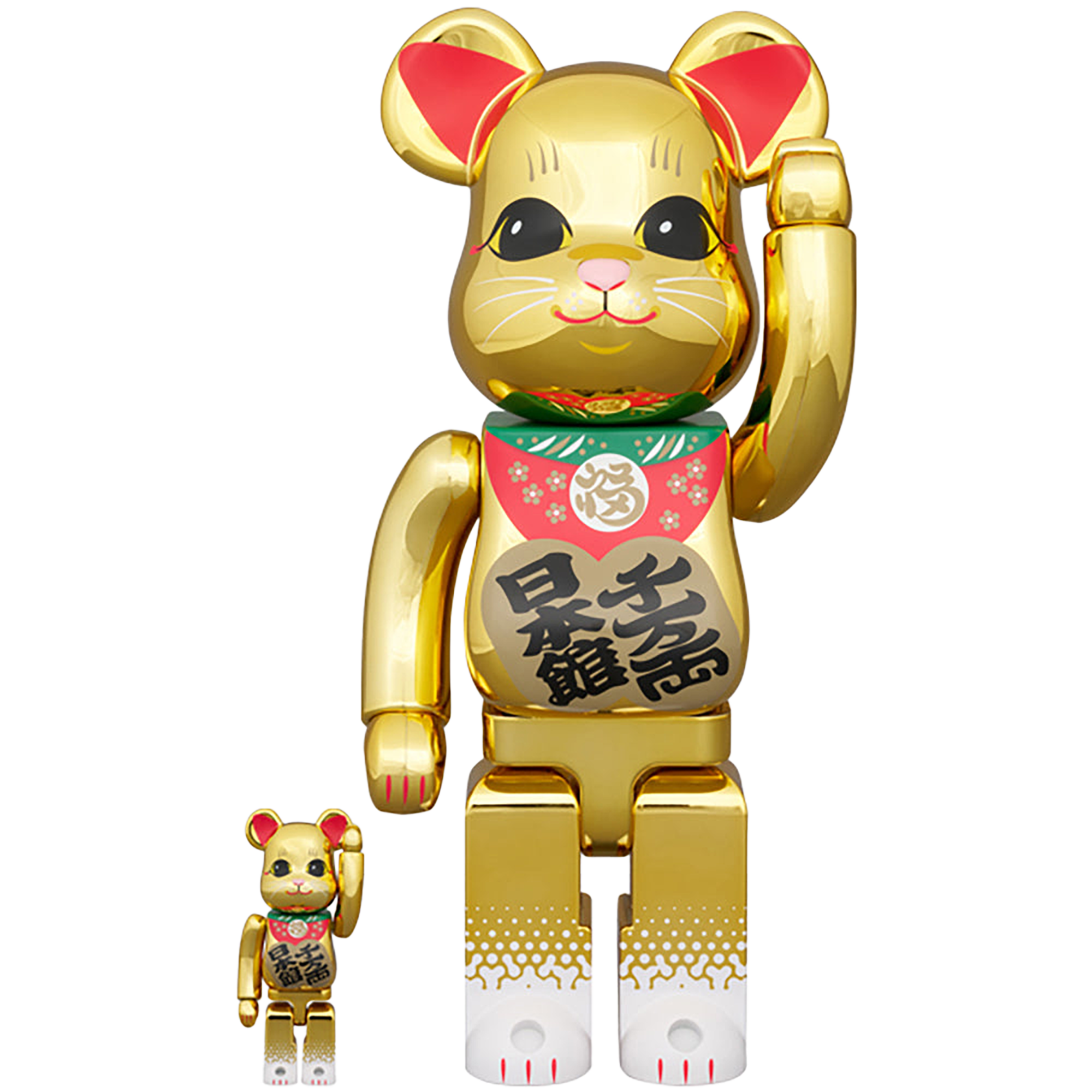 BE@RBRICK 日本館 招き猫 100％ & 400％
