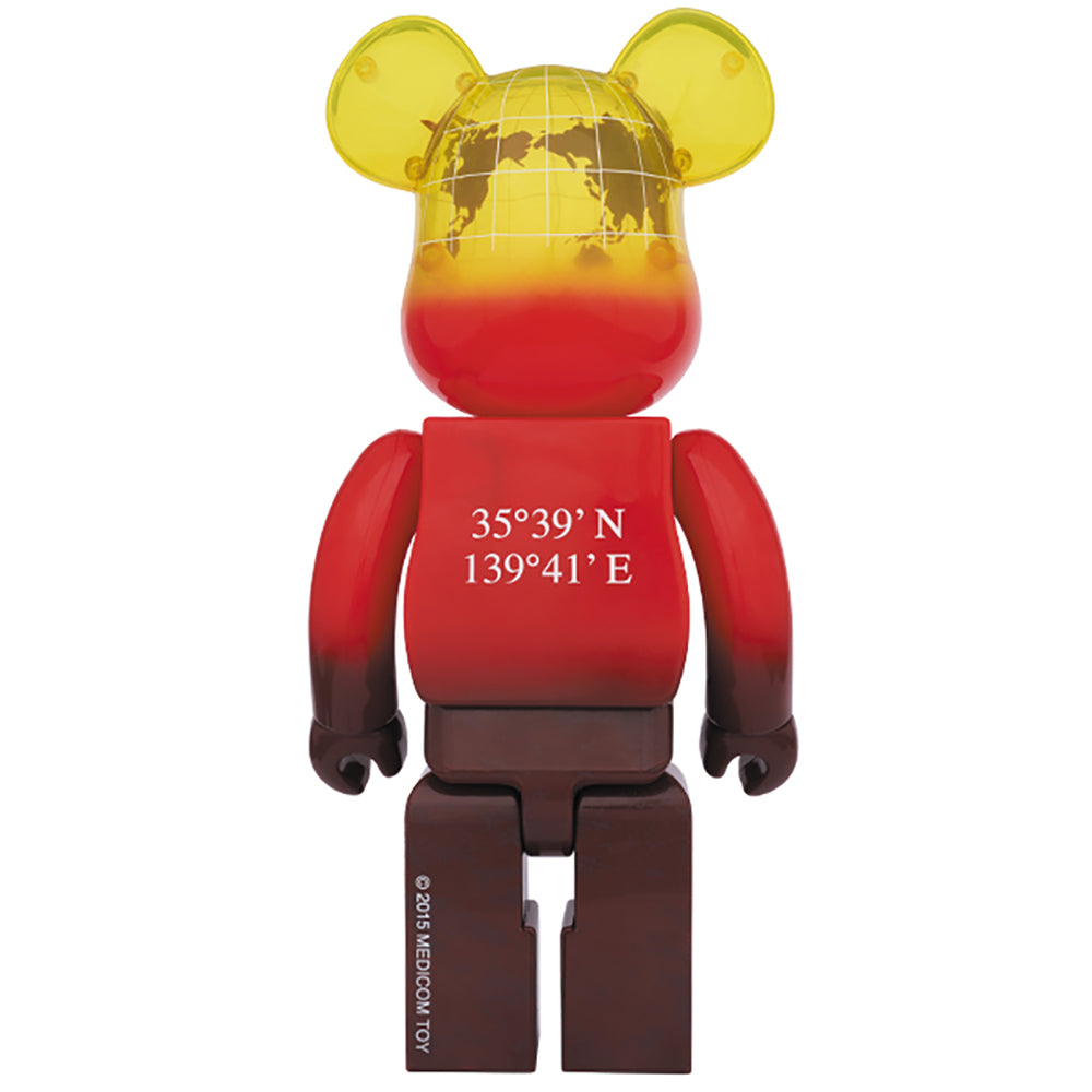 BE@RBRICK EARTH （VOLCANO RED / SNOW WHITE） 400％_2