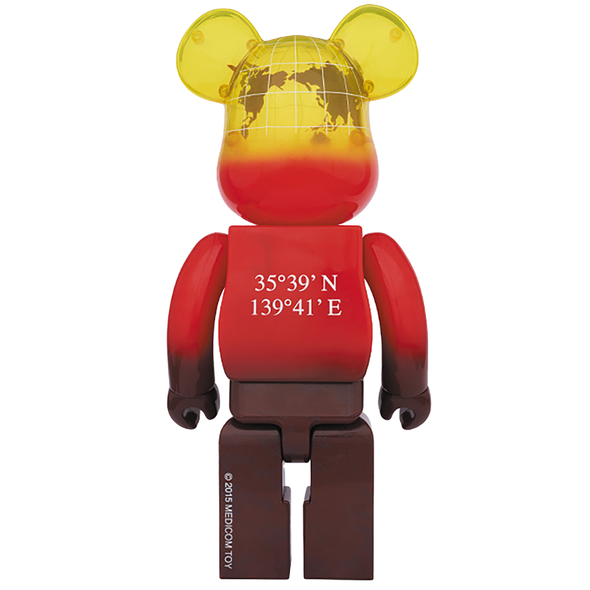 BE@RBRICK EARTH （VOLCANO RED / SNOW WHITE） 400％