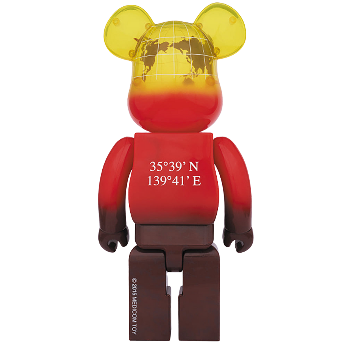 BE@RBRICK EARTH （VOLCANO RED / SNOW WHITE） 400％
