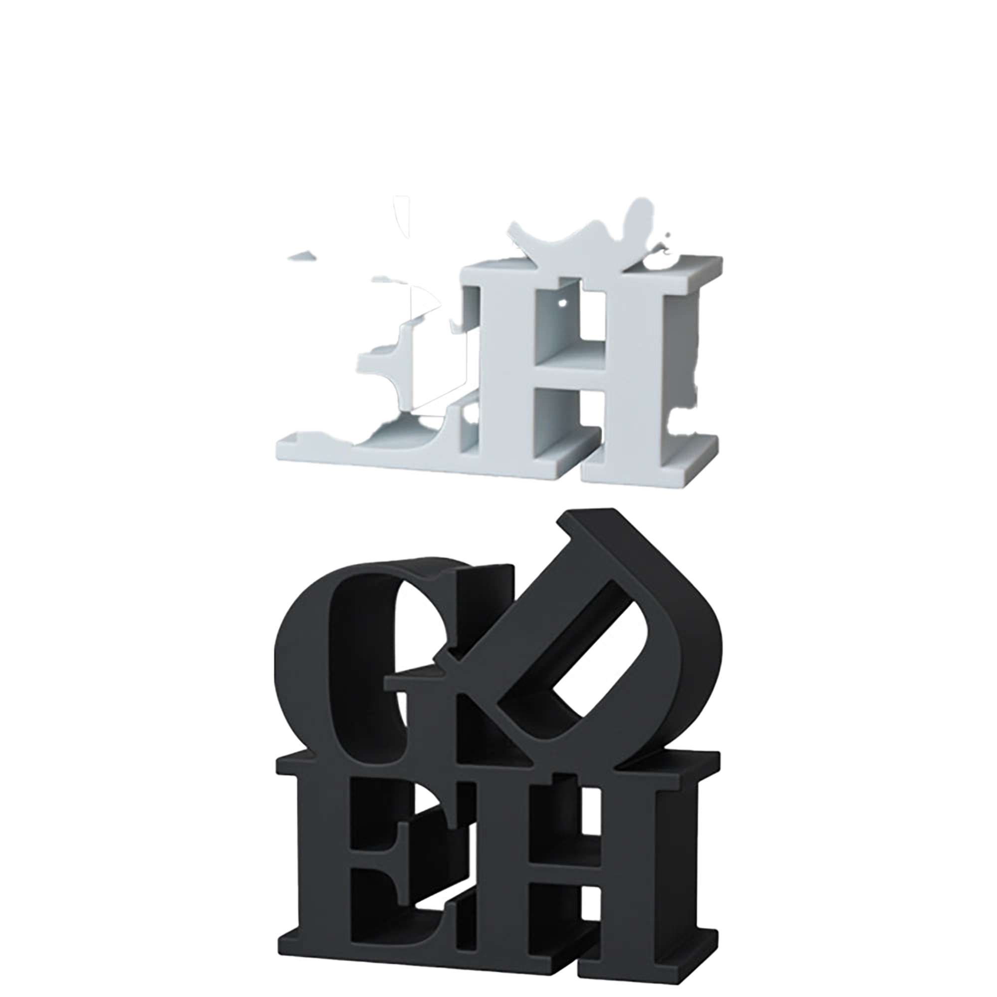 GDEH PAPER WEIGHT WHITE / BLACK