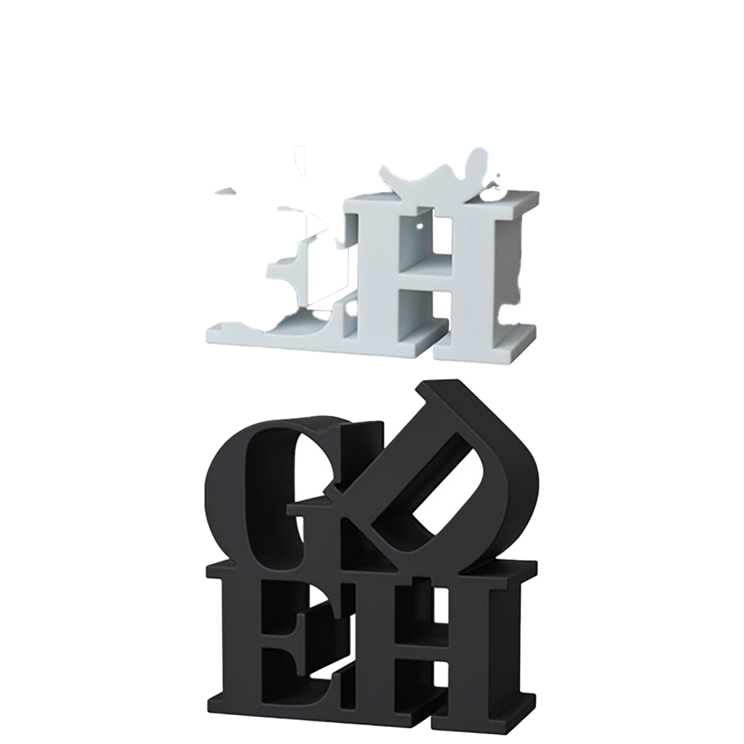GDEH PAPER WEIGHT WHITE / BLACK