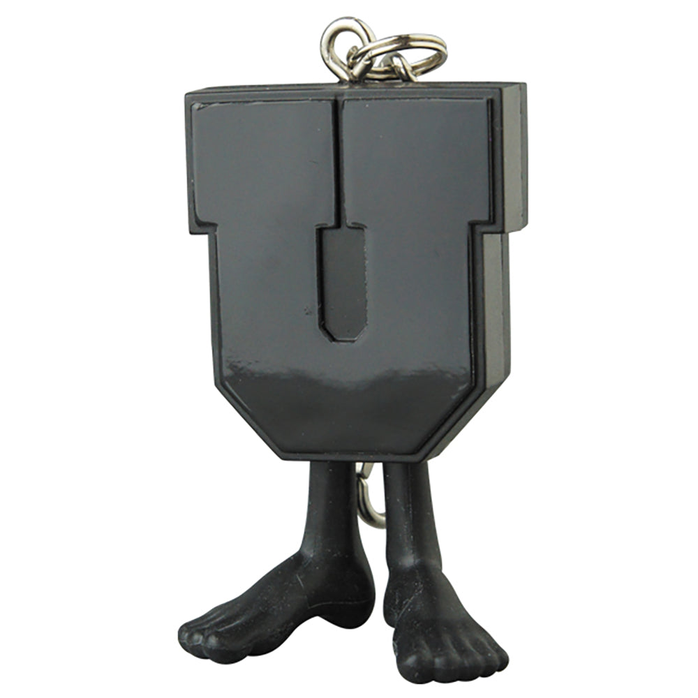 UNDEFEATED U-MAN KEYCHAIN BLACK×RED/PURPLE×YELLOW/BLACK/ OLIVE/GOLD CHROME/CHROME_3