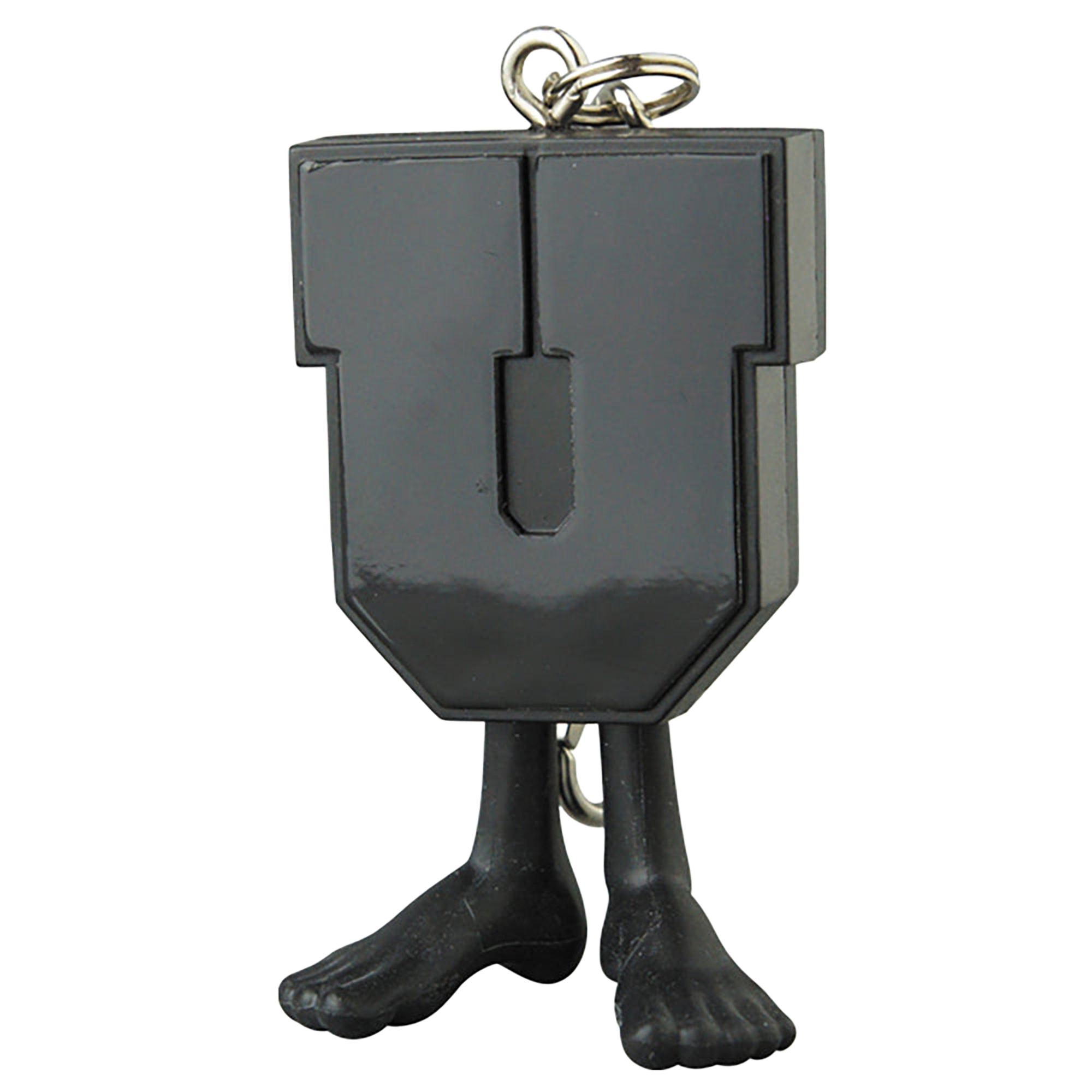 UNDEFEATED U-MAN KEYCHAIN BLACK×RED/PURPLE×YELLOW/BLACK/ OLIVE/GOLD CHROME/CHROME
