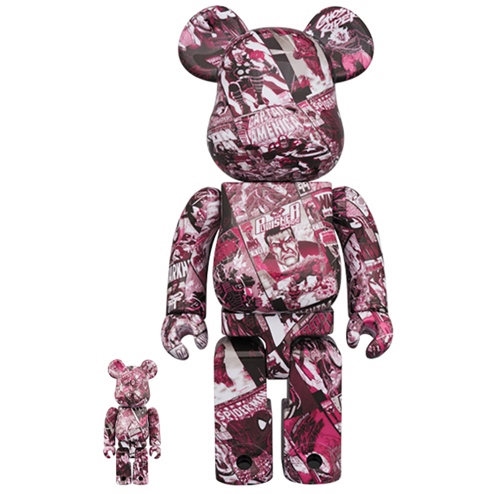 BE@RBRICK MARVEL 80TH ANNIV.100％ & 400％_0