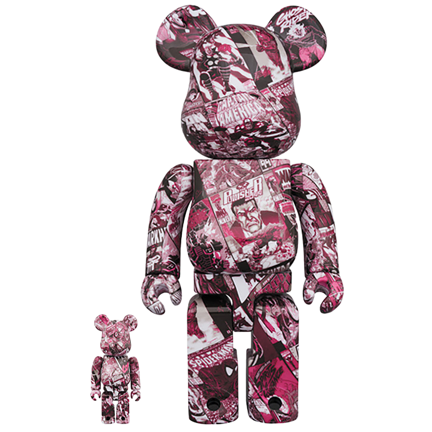 BE@RBRICK MARVEL 80TH ANNIV.100％ & 400％