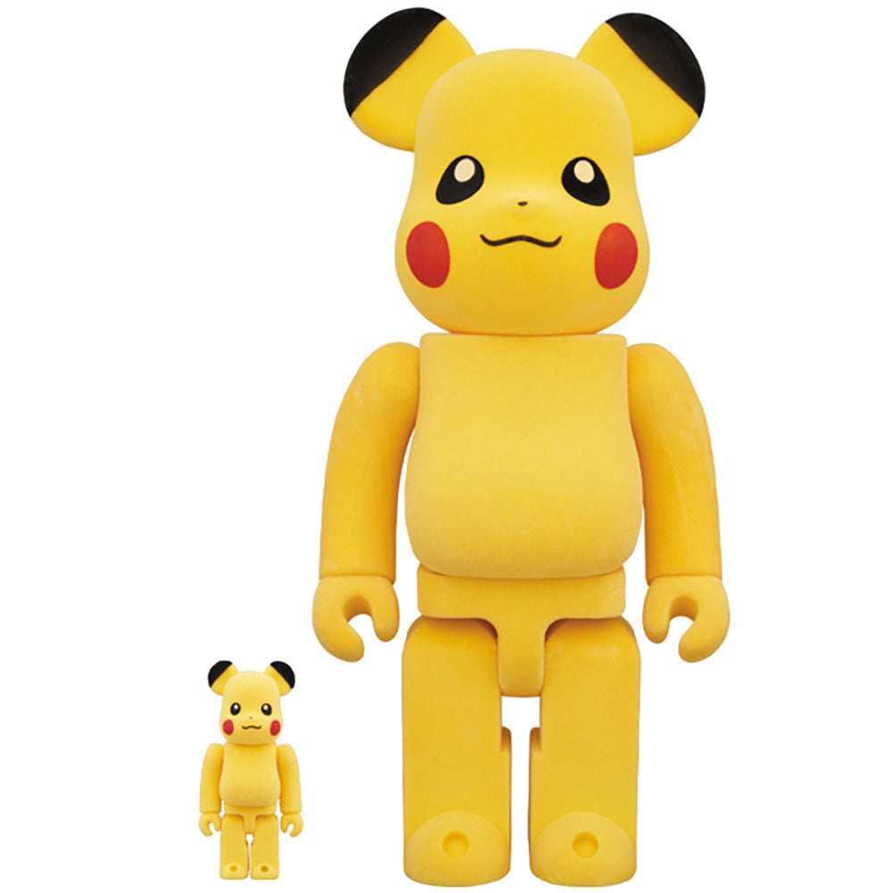 BE@RBRICK ピカチュウ フロッキーVer. 100％ & 400％_0