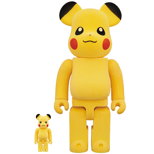 BE@RBRICK ピカチュウ フロッキーVer. 100％ & 400％