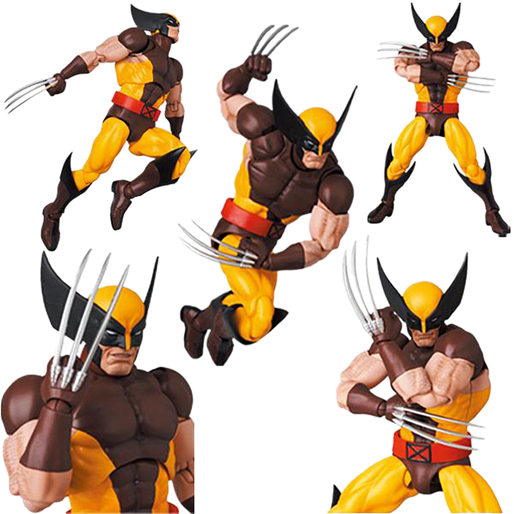 MAFEX WOLVERINE（BROWN COMIC Ver.）