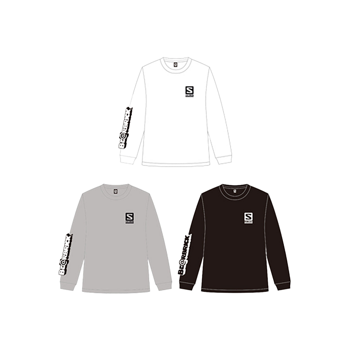 SALOMON BE@RBRICK LS SHIRTS