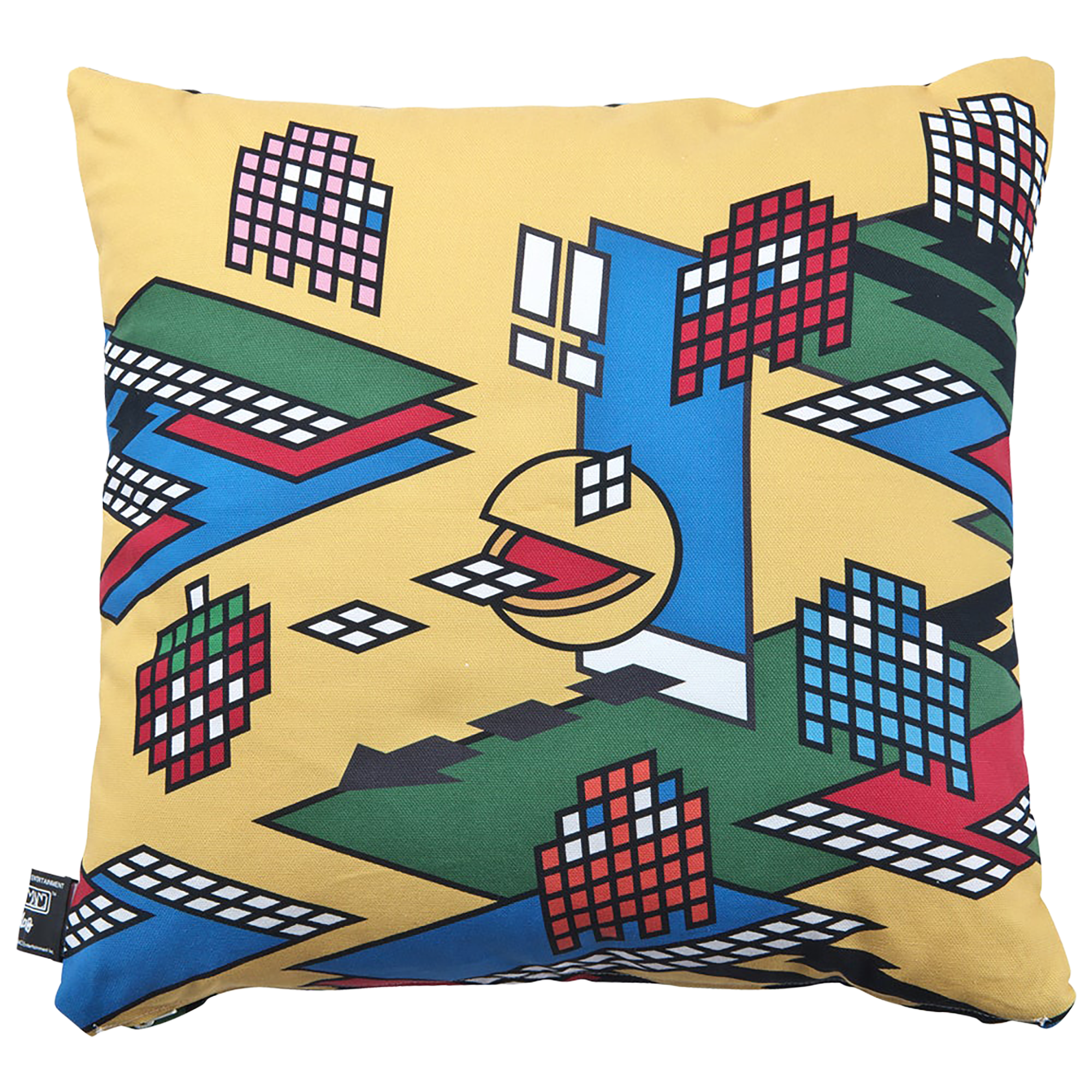 MLE PAC-MAN × GRAFFLEX SQUARE CUSHION “PAC-MAN × GRAFFLEX”《Planned to be shipped in late July 2022》