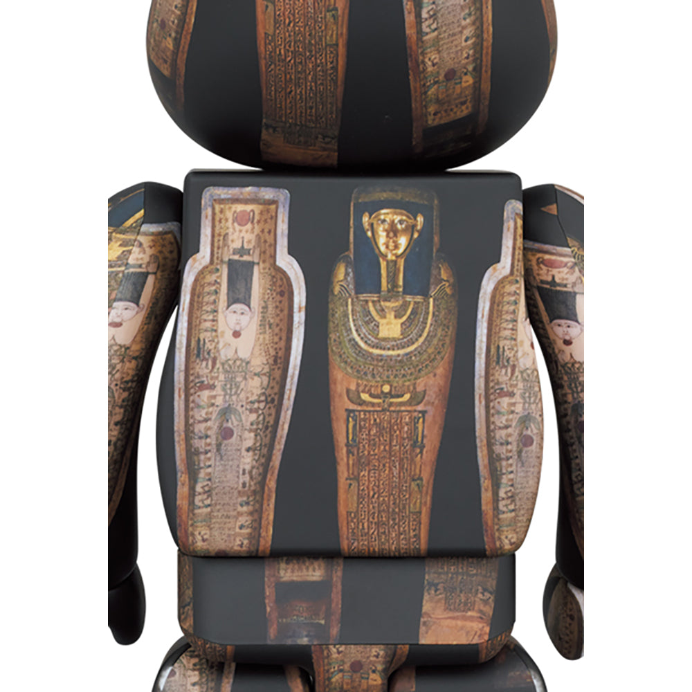 The British Museum BE@RBRICK 「Coffin of Hornedjitef」100％ & 400％_3