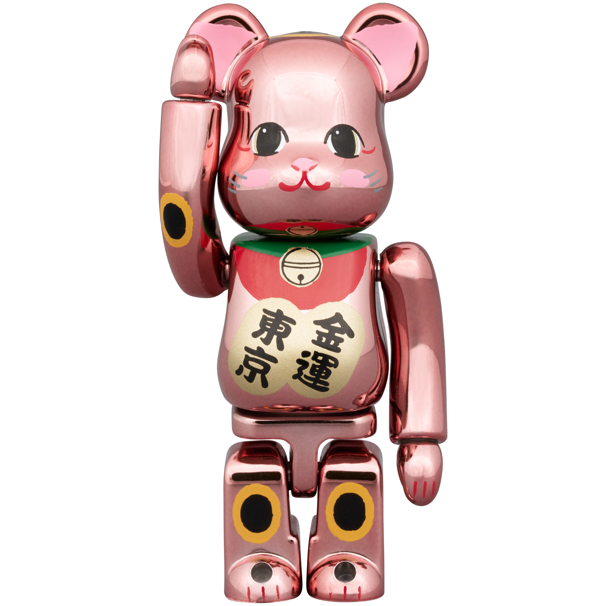 BE@RBRICK ペコちゃん（オーバーオール）赤 400％_1